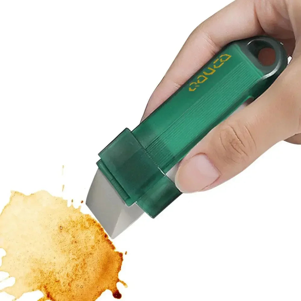 3 Piece Green Kitchen Cleaning Eraser Tool, Capable of Removing Stubborn Stains, Suitable for Kitchens, Bathrooms, Cars, Shoes