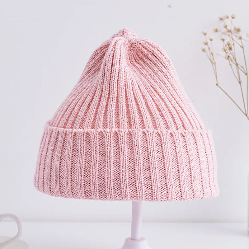 Kids Winter Hats for Newborn Boys Crochet Bonnet Toddler Girl Cap Children Baby Photography Props Boy Accessories Warmer Stuff