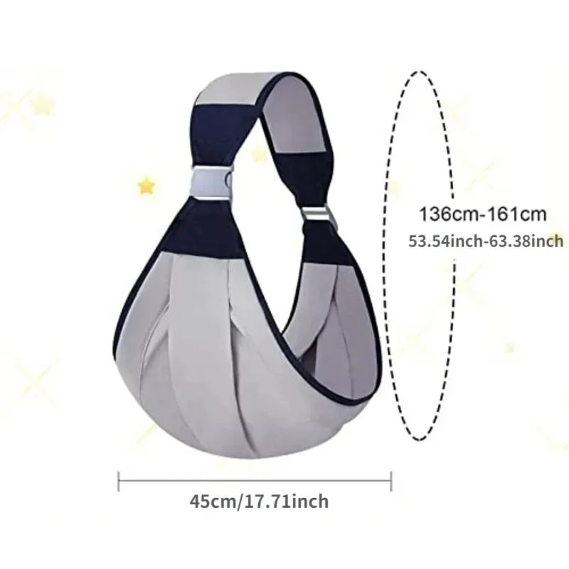 Baby Carrier Wrap Easy Carrying Artifact Ergonomic Multifunctional Newborn Carrier Sling Toddler Carrier Outdoor Accessories