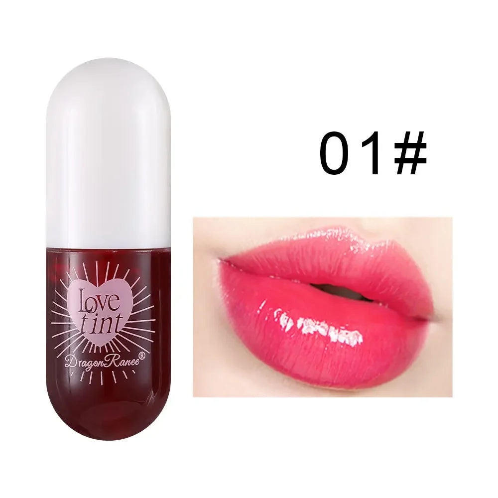 Mirror Jelly Lipgloss Moisturizing Lip Glaze Long Lasting Sexy Red Water Glossy Lip Stain Tint Makeup Nourishing Liquid Lipstick
