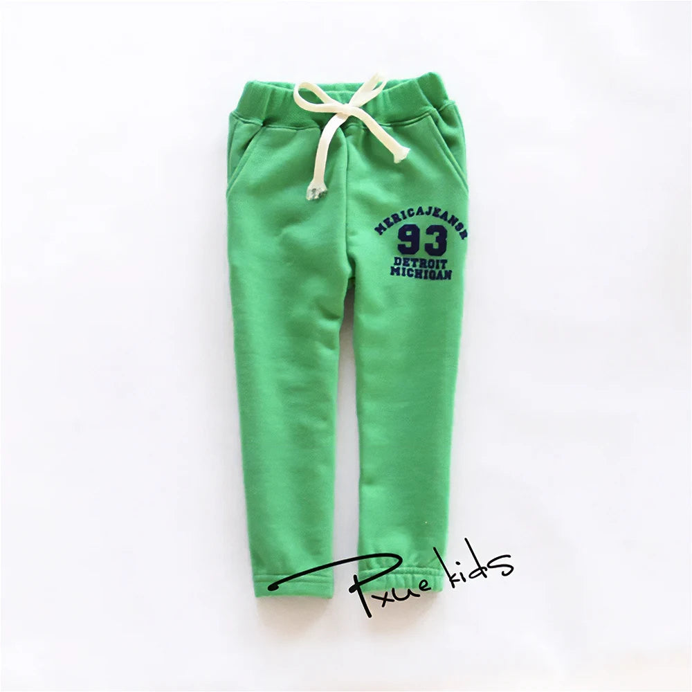 Spring Autumn Baby boys girls Harem Pants Cotton Casual Bottom Long Pants digital Outerwear Sports Trousers for 0-4Y toddler