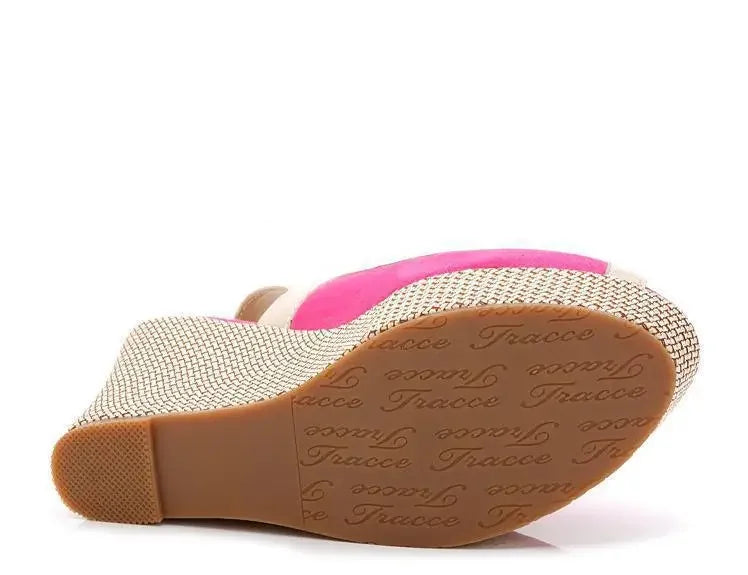 Size 33-40 Summer High Heel Wedges Sandals Female Peep Toe Leisure Platform Sandals Women Shoes