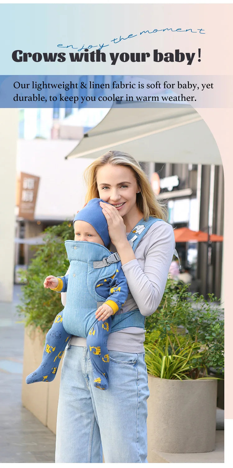 Baby Carrier Sling Versatile For All Seasons Multifunctional Shoulder Baby Carrier Four Carrying Methods Front And Back