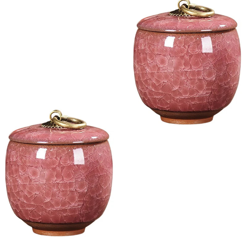 Portable Tea Coffee Sugar Jar Mini Airtight Kitchen Jar Storage Container with Lid China Storage Bottles & Jars Home Decor Gifts