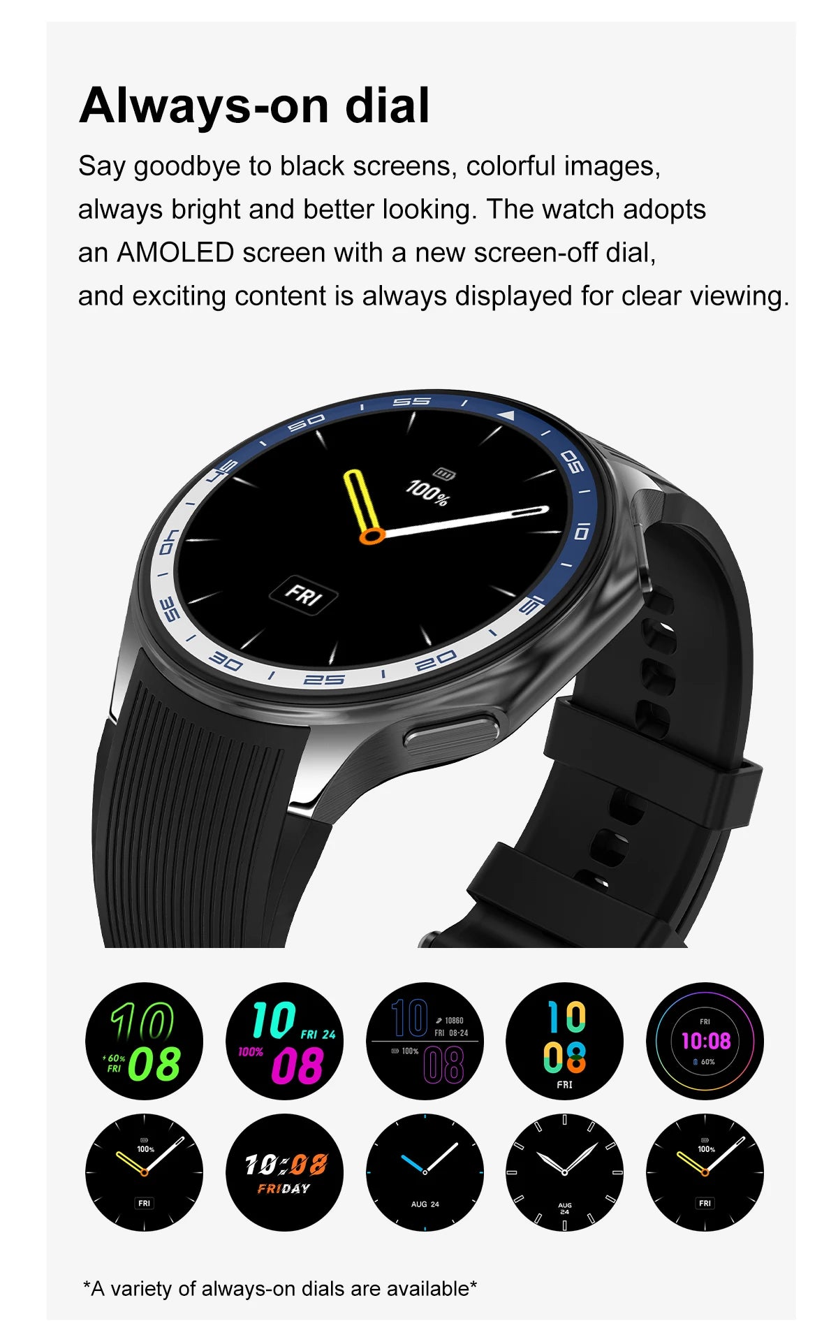 The latest popular For OPPO DT Watch X high-end men's smart Bluetooth call watch 32GB video album fitness waterproof smartwatch