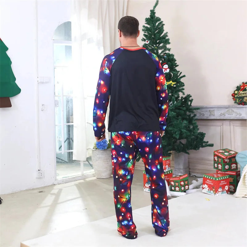 Christmas Family Pajamas Adults Kids Matching Outfits Cute Loose Sleepwear Mother Daughter Father Don Baby Romper Xmas Look Pjs