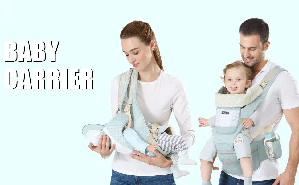 New Adjustable Ergonomic Baby Carrier Four Seasons Universal Baby Carrying Bag Waist Stool Strap Portable & Multifunctional