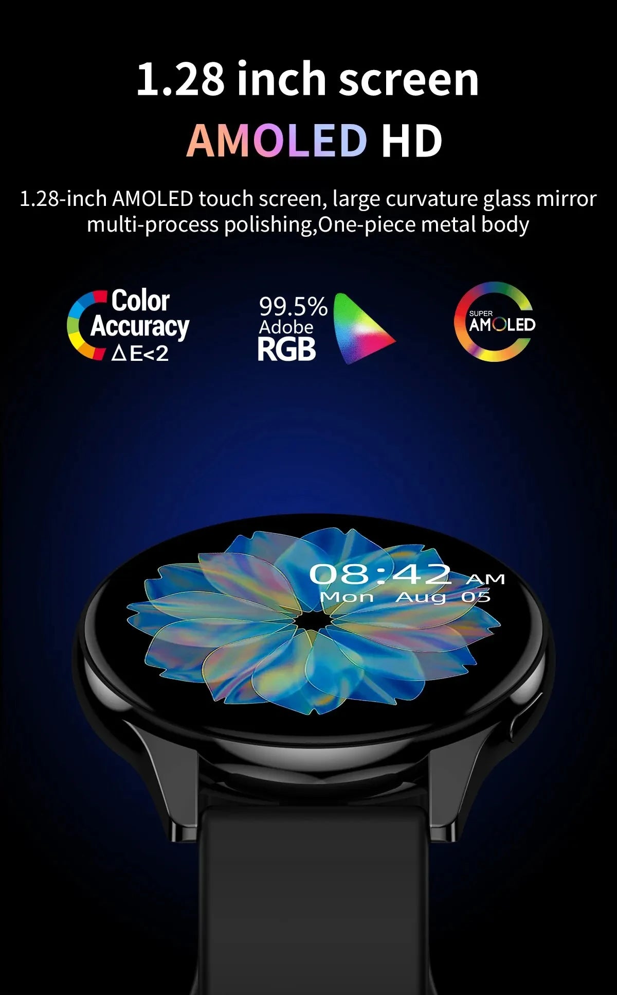 LIGE New Smart Watch 2026 Wireless Charging Custom Watch Face Smartwatch Bluetooth Call Smart Watches Men Women Fitness Bracelet