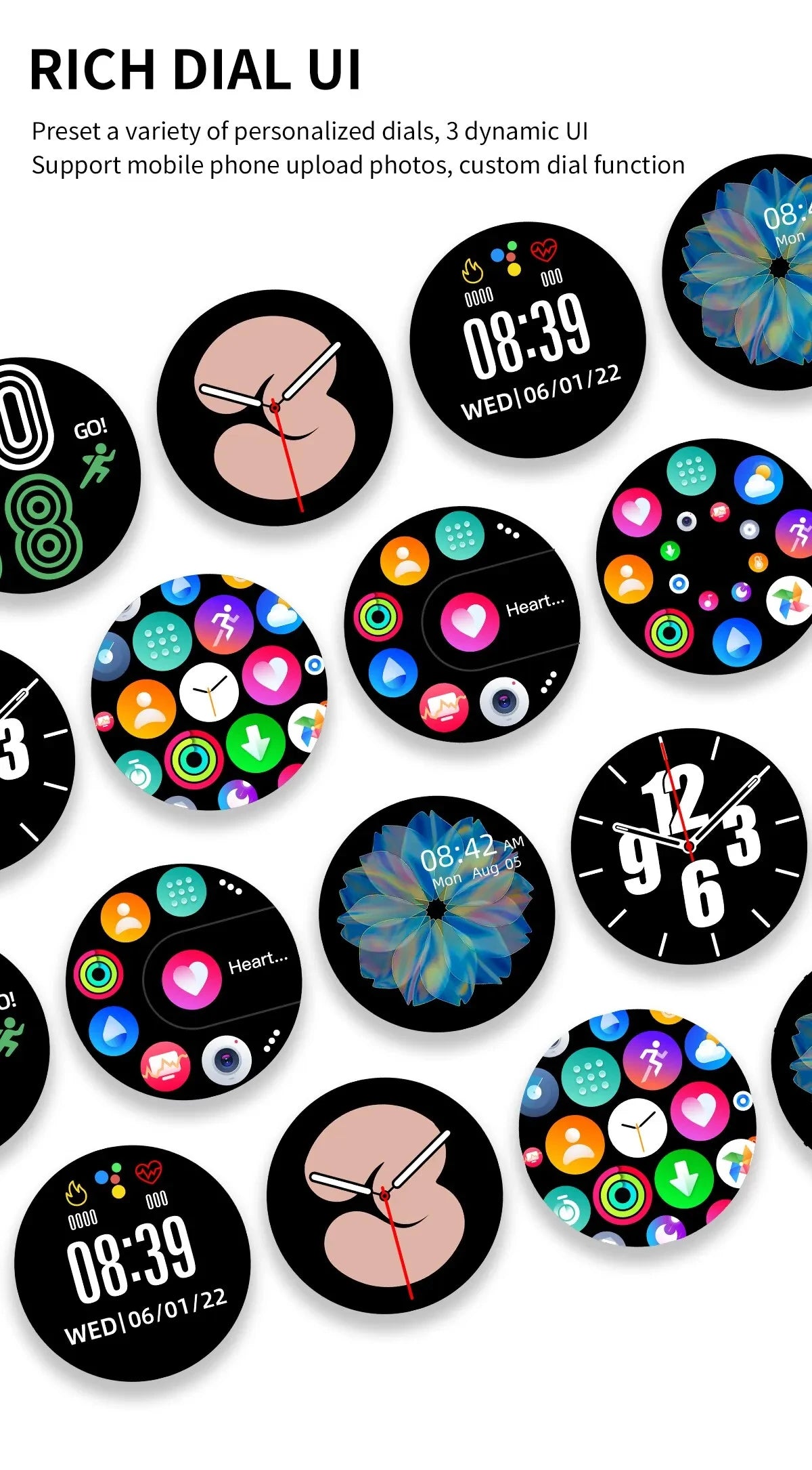 LIGE New Smart Watch 2026 Wireless Charging Custom Watch Face Smartwatch Bluetooth Call Smart Watches Men Women Fitness Bracelet