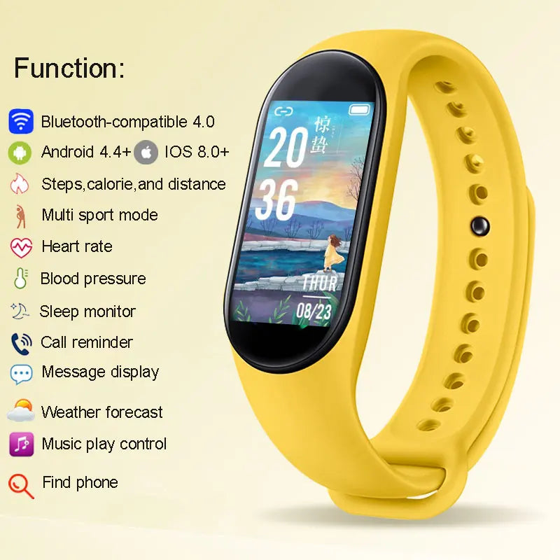 Kids Smartwatch Children Sports Fitness Watches For Boys Girls Waterproof Heart Rate Monitor Clock Child Smart Watch For Xiaomi