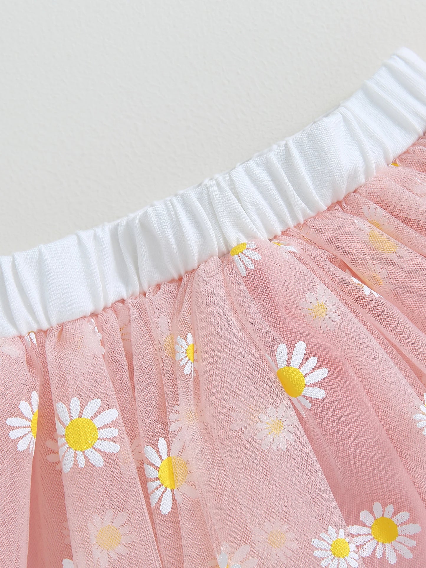 Baby Girl Birthday Rose Tulle Tutu Toddler Baby Girl Princess Layered Skirt