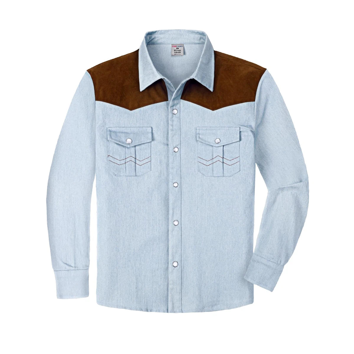 Jean Shirts for Boys Children Spring Autumn Full Sleeve Denim Jackets Kids Lapel Shirt Coat Top Boy Clothes 4-14 Years