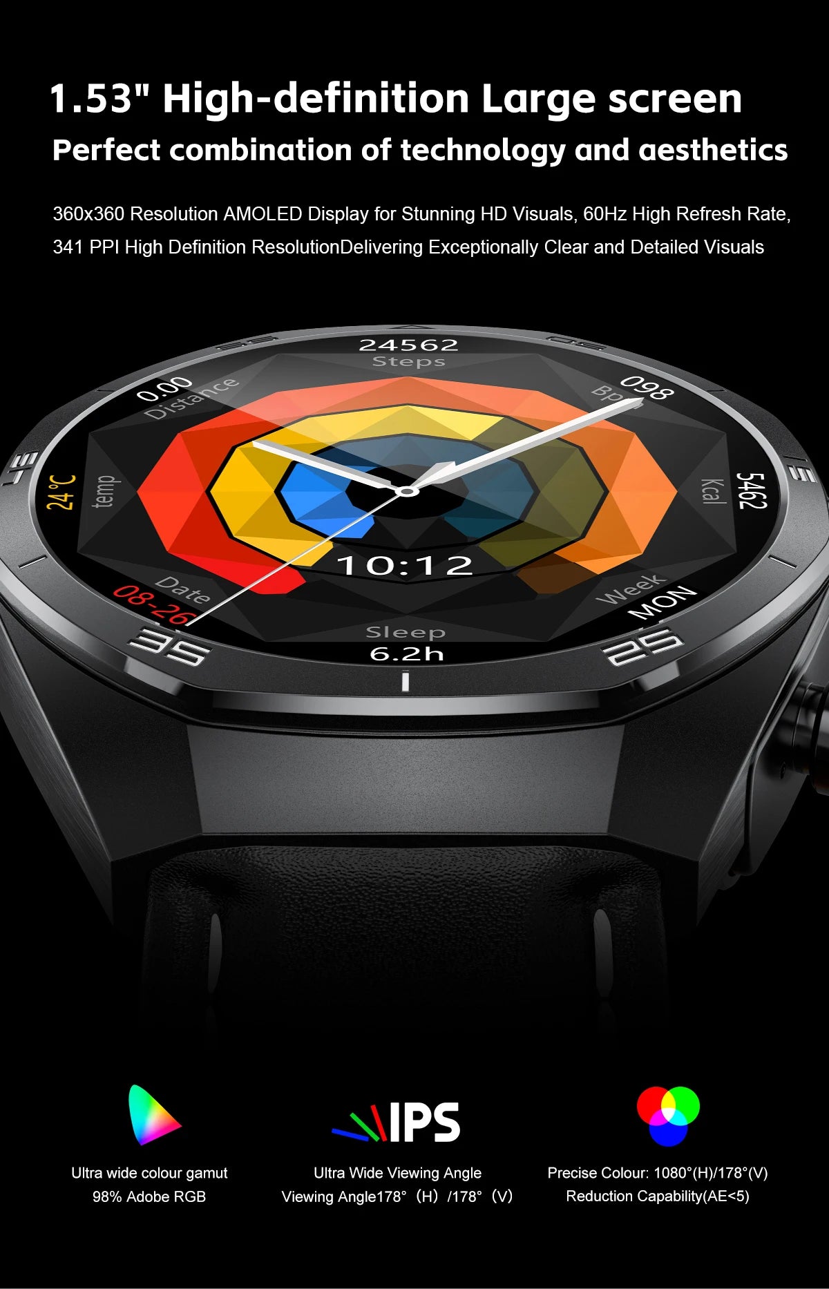 2026 New Smart Watch Men TWS 2-in-1 Bluetooth Earphones With Built-in Speaker HIFI  1.53HD SCreen Bluetooth Call IP67 Waterproof