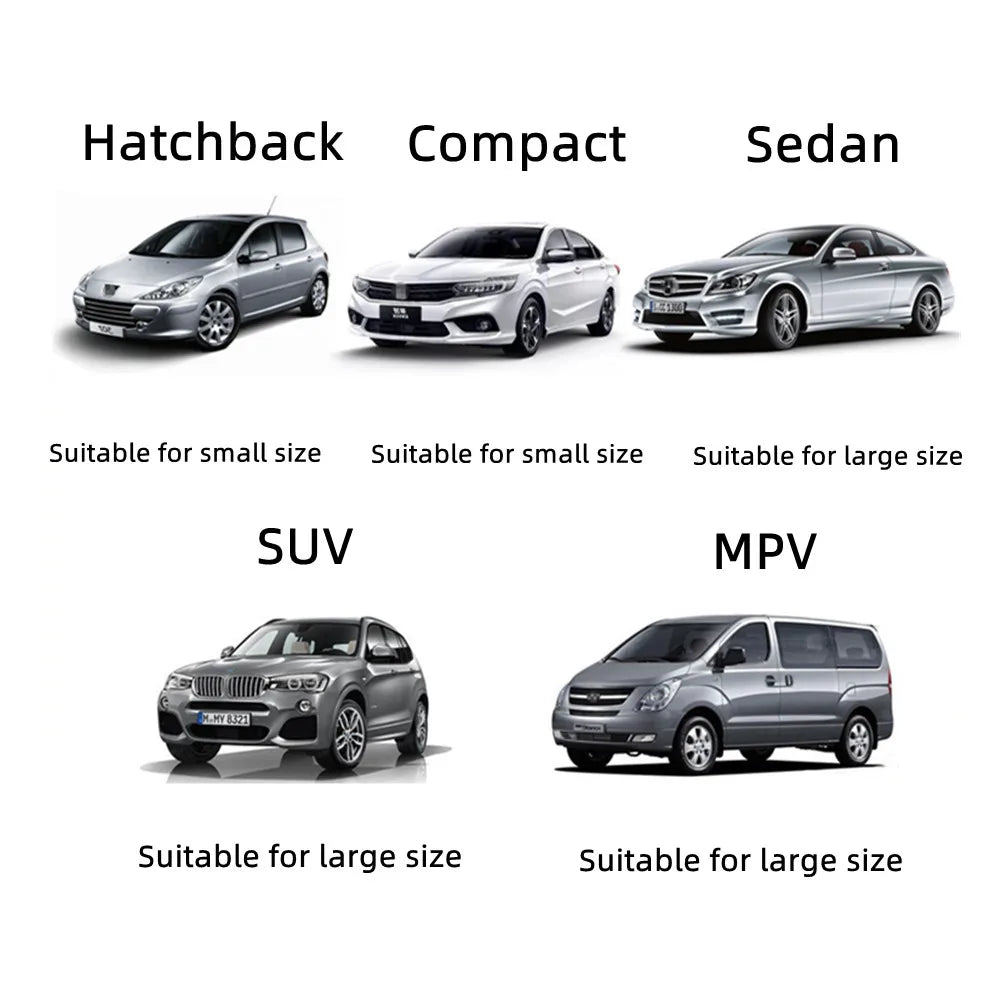Car Sunshade Windshield Umbrella with 360° Rotation Bendable Handle Front Window Sun Shade UV Protection Summer Car Accessories