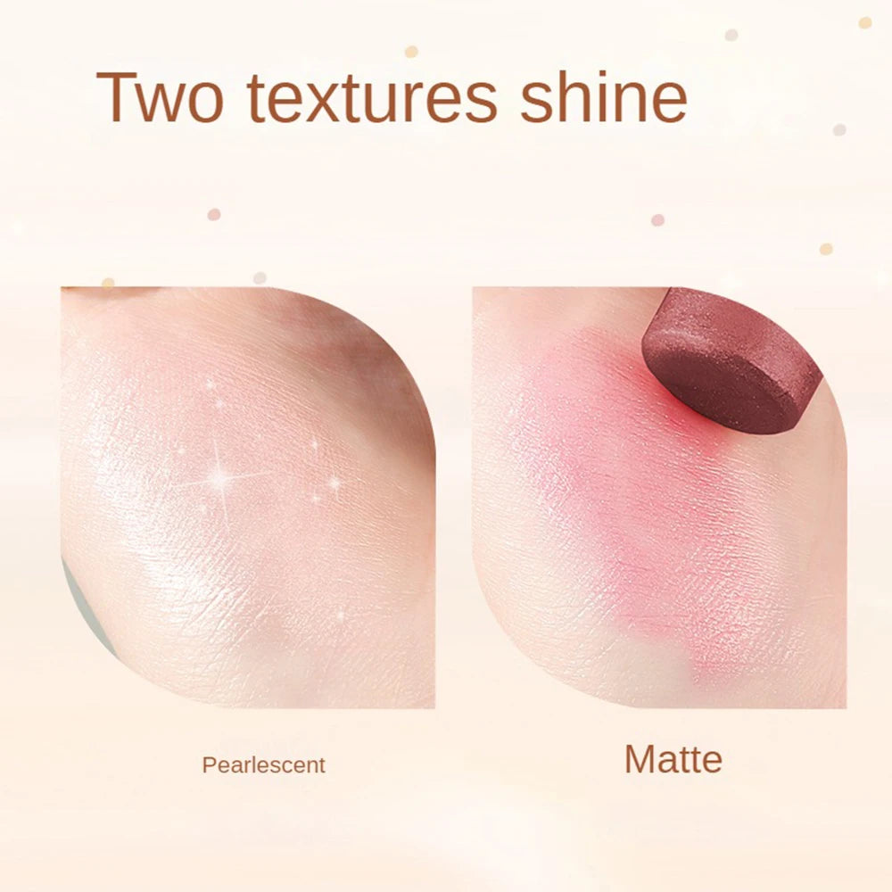 High gloss grooming stick, waterproof and sweat resistant, available in multiple colors, natural three-dimensional makeup look