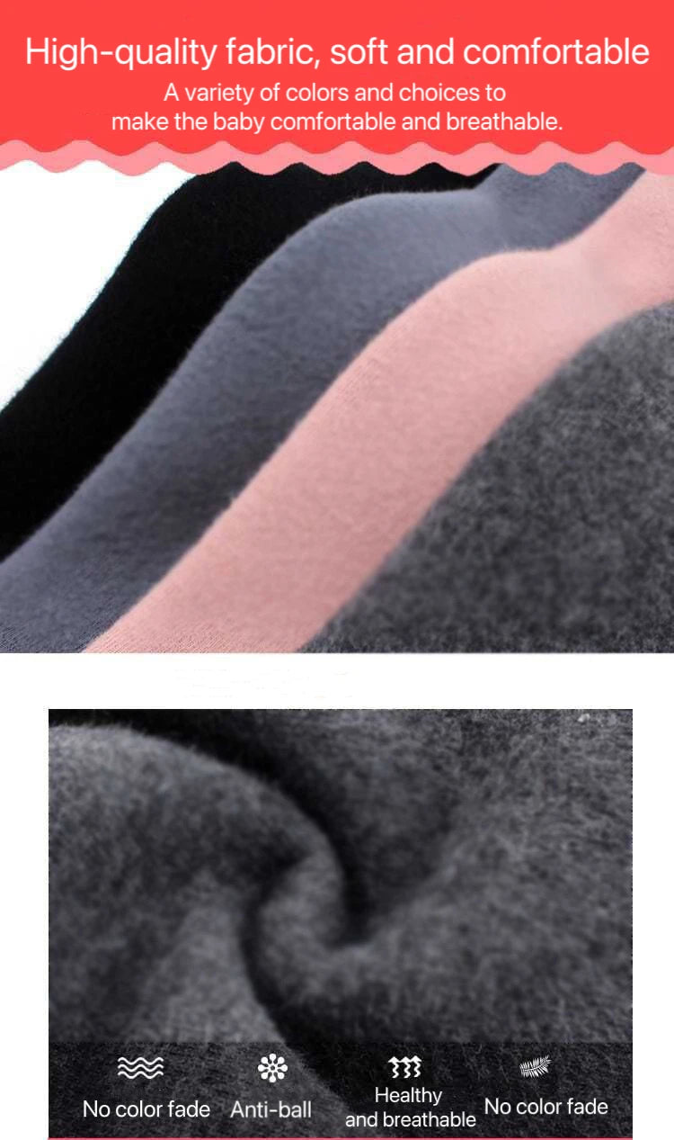 Girls Thermal Leggings Autumn Winter Kids Cute Rabbit Simplicity Tight Warm Trousers Baby Children Skinny Pants Casual Bottoms