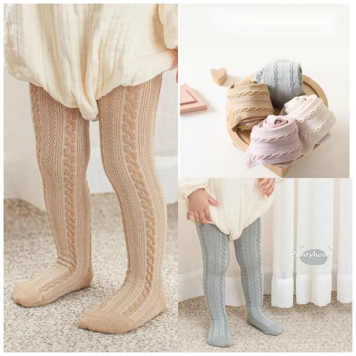 Girls Stocking  Spring Summer Tight For Toddler Baby Hollow Infant Ribbed Tights Babies Pantyhose baby girl legging tights