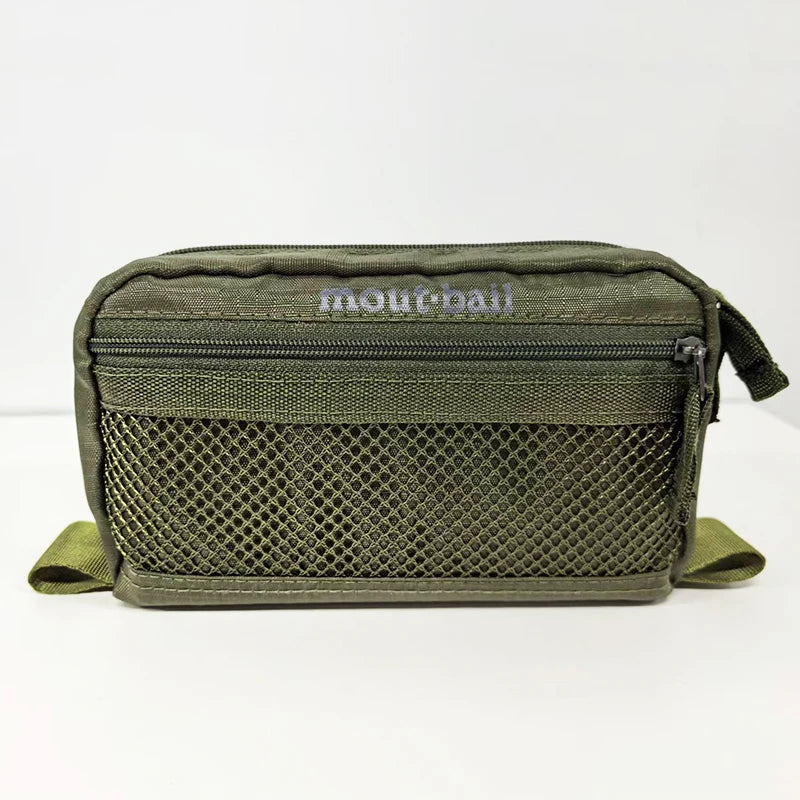 Large Capacity Waterproof Makeup Bag • Multi-layer Ultra-light Mesh Wash Bag • Travel & Camping Cosmetic & Stationery Pouch
