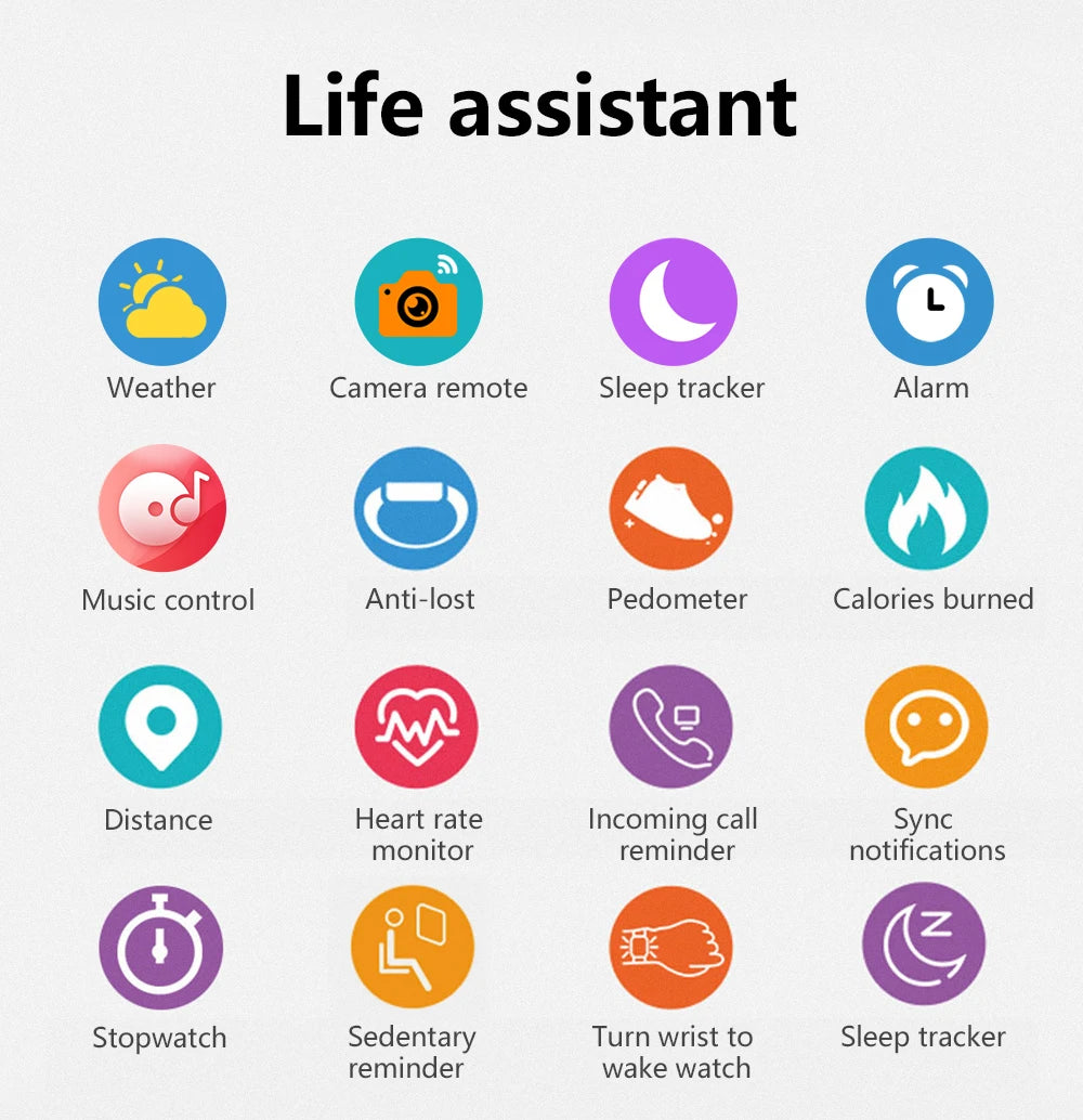Smartwatch Y13- Relógio Inteligente Esportivo Bluetooth Android/iOS - Com foto Na Tela
