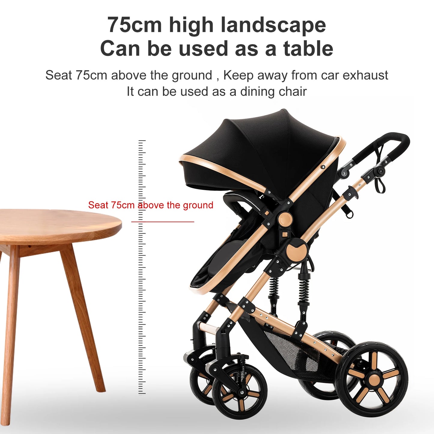 poussette bebe 3 en 1 Baby stroller baby newborn items Baby stroller for newborns Light str oller  for newborn baby Free Shippin
