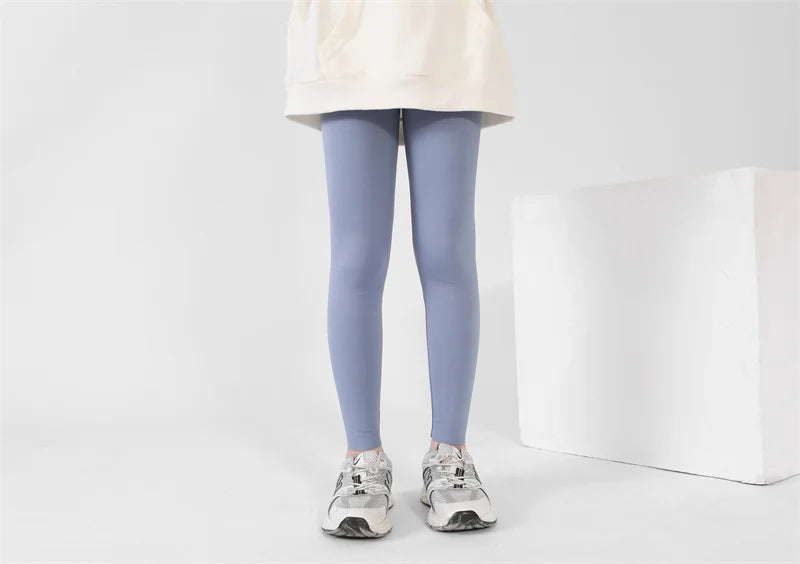 Girls Shark Pants Spring And Autumn Thin Section Baby Wear Casual Cut Sports Pants 4-12 Years Old Children's Elastic Dance Pants