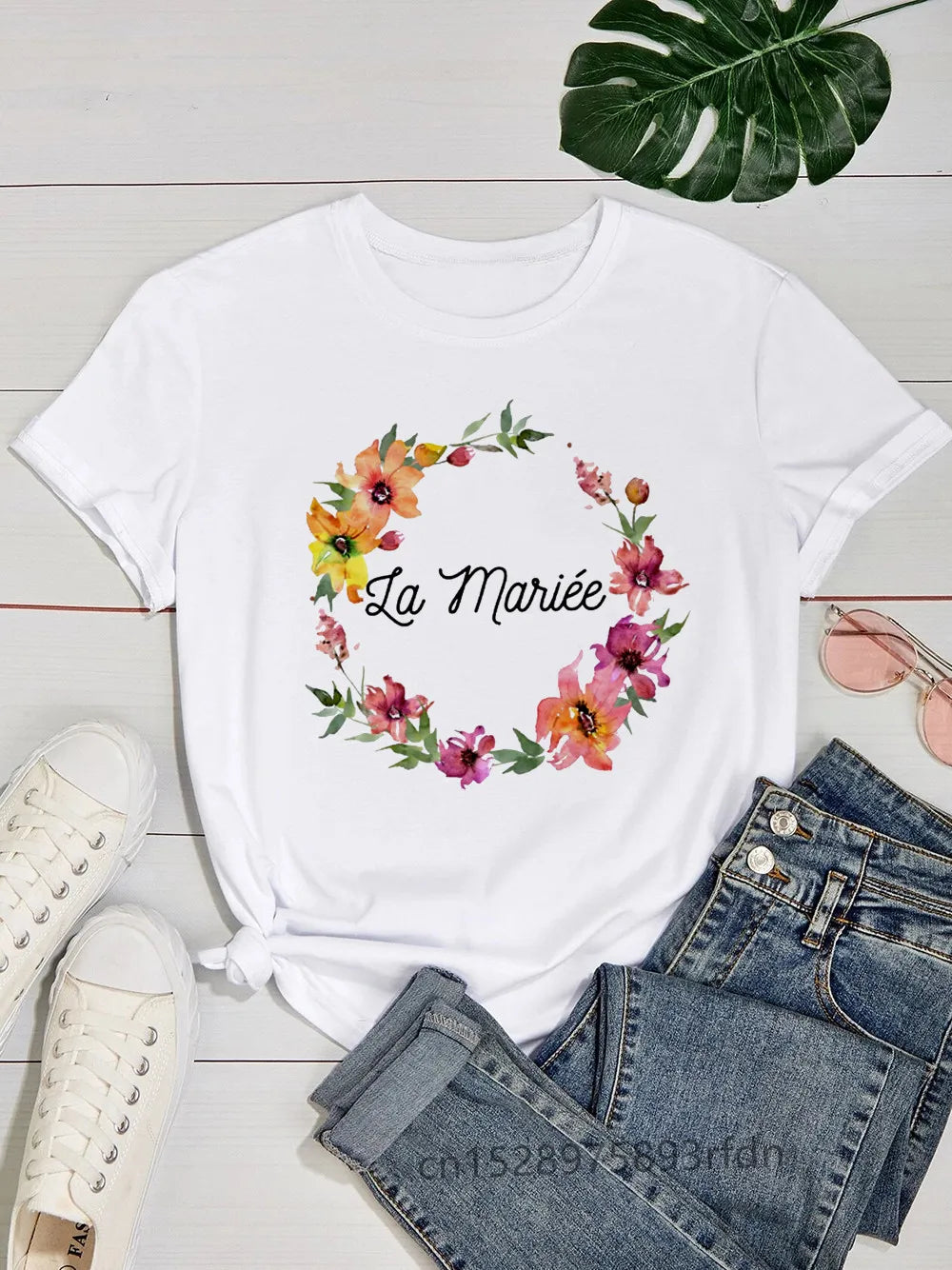 Camisetas De despedida De soltera De La Mariee para chica, camisetas De despedida De soltera Evfj, camiseta De equipo para mujer, ropa para novia