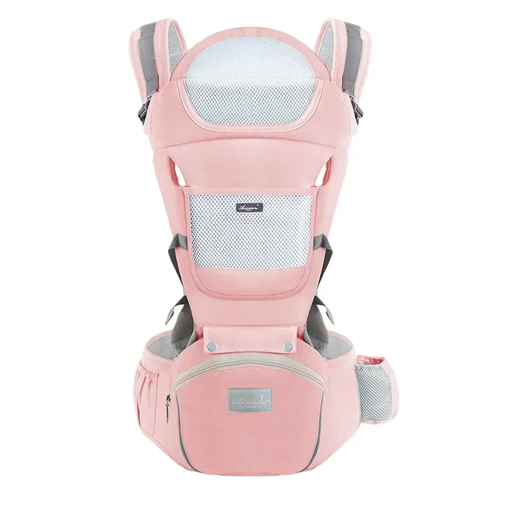New Adjustable Ergonomic Baby Carrier Four Seasons Universal Baby Carrying Bag Waist Stool Strap Portable & Multifunctional