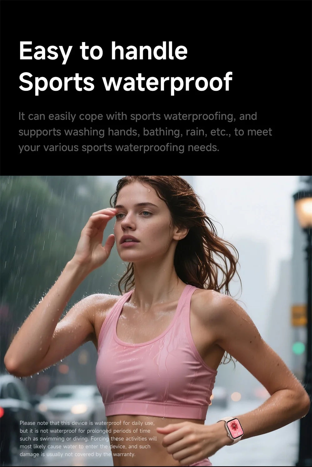 Smartwatch For Men Women Sports Call Smart Watch Fitness Tracker Heart Rate Monitor Custom Dial Watches Heart Rate Waterproof
