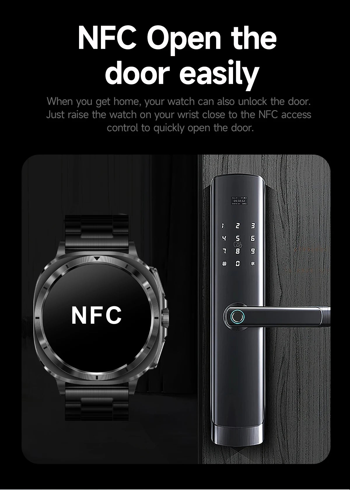 New Clinical level Smart Watch Men NFC ECG+PPG Organ monitor Blood Lipids Uric Acid Bluetooth Call Health Laser Therapy watches