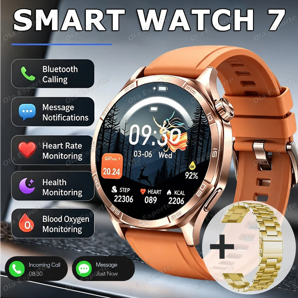 Men Smart Watch 1.52" HD Screen Bluetooth 5.4 Wireless Call Information Reminder Health Monitor Smart Watch IP68 Waterproof HT30