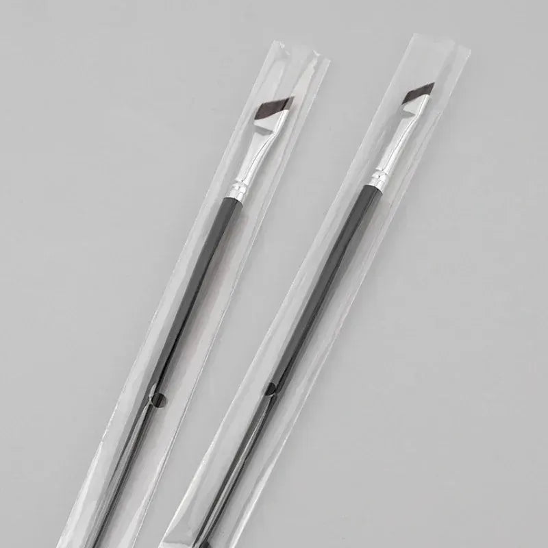 1/5pcs Eyeliner Brush Eyeshadow Blade Brush Detail Brush Diagonal Eyebrow Brushes Undereyelid To Sleeping Silkworm Makeup Tools