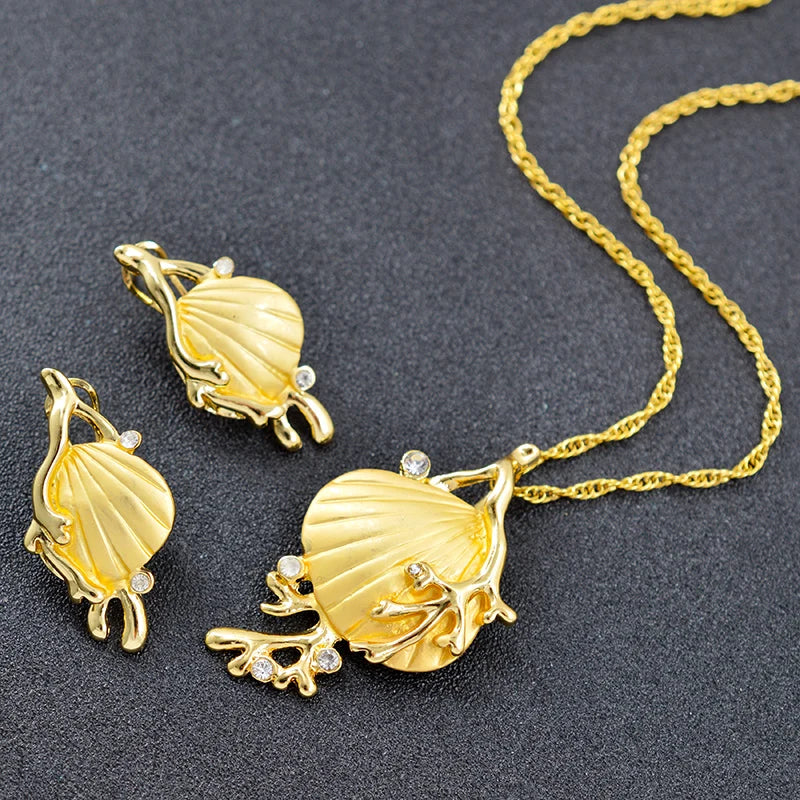 ZEADear Jewelry Sets Egg Shape Bridal Wedding Earrings Necklace Bracelet Ring Gold Plated Anniversary Jewellery Wholesale Gift