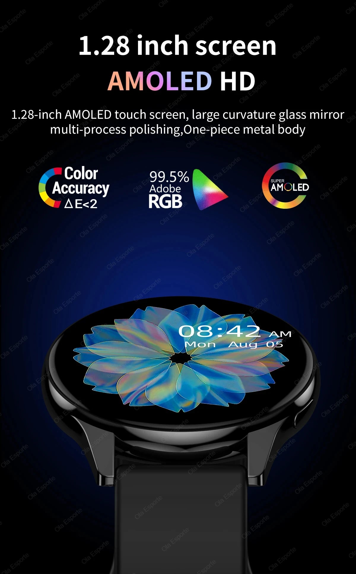 Smartwatch Women Watch 6 Health Monitoring Watch Waterproof Voice Assistant Bluetooth Call Smart Watch 2026 New Sports Watch