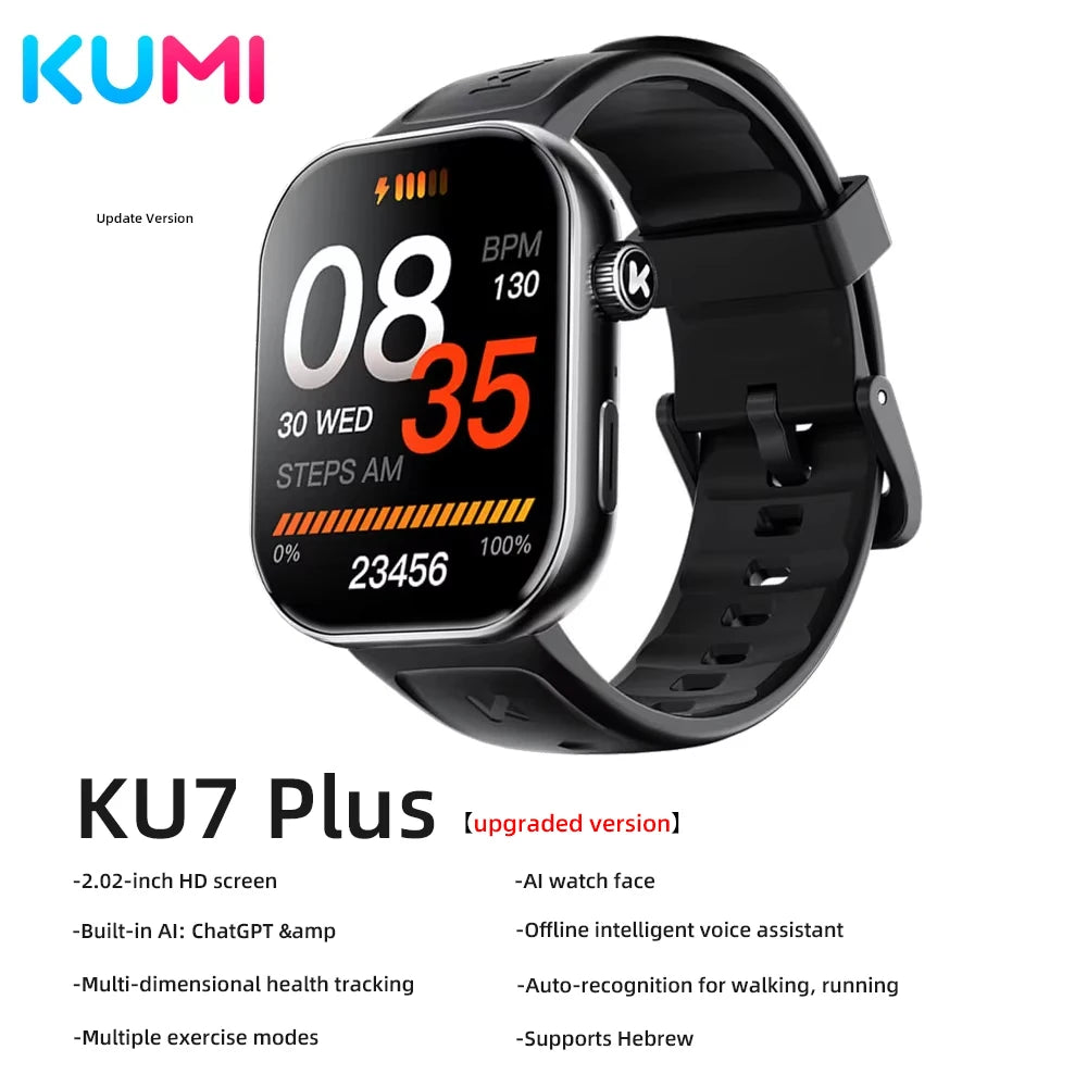 Original KUMI KU7 Meta & Plus Smart Watch