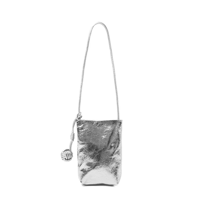 YANATARI mini Small Genuine Leather vintage Bag Crossbody Bag Luxury Hit Product Mobile Phone Shoulder Bag Women Mobile Bag