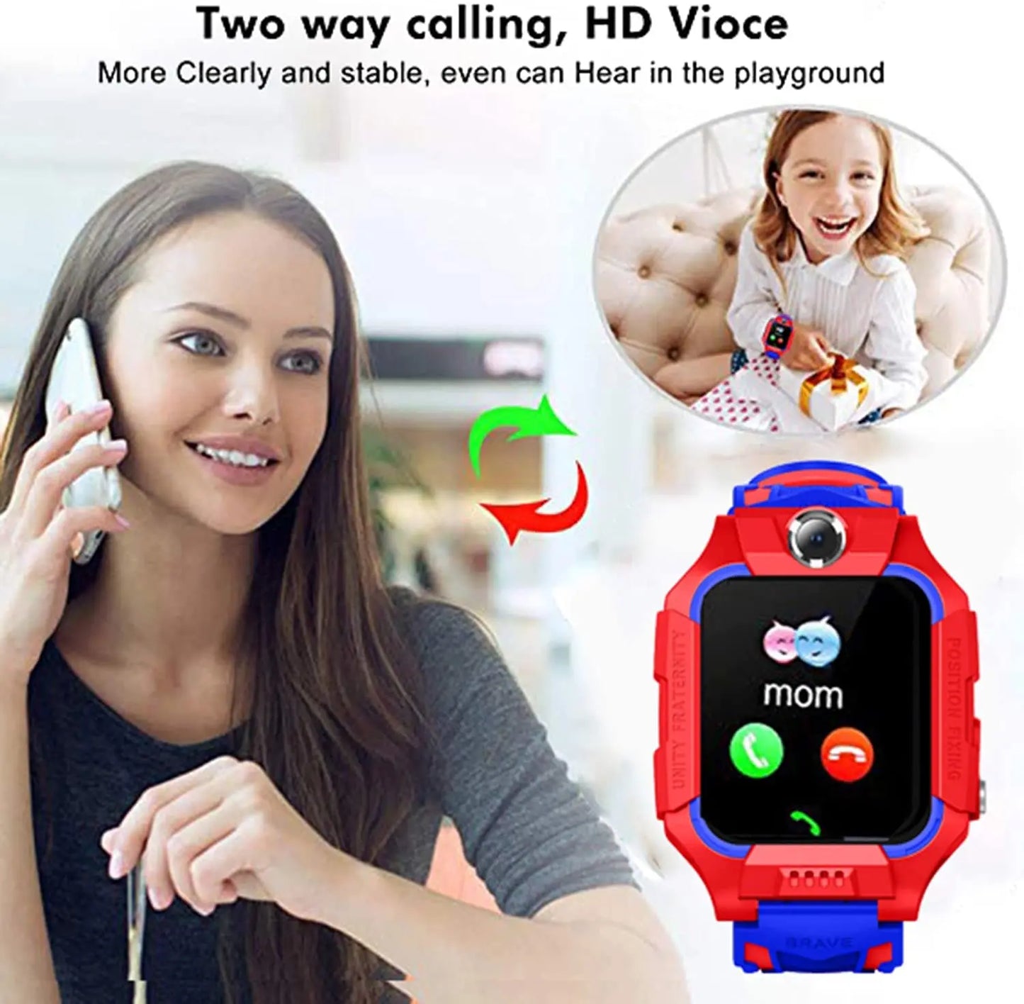 4G kids Smart Watch SOS Waterproof Sim Card Smartwatch for Children Boy Child Watch Girl LBS Location Tracker Clock Phone Call