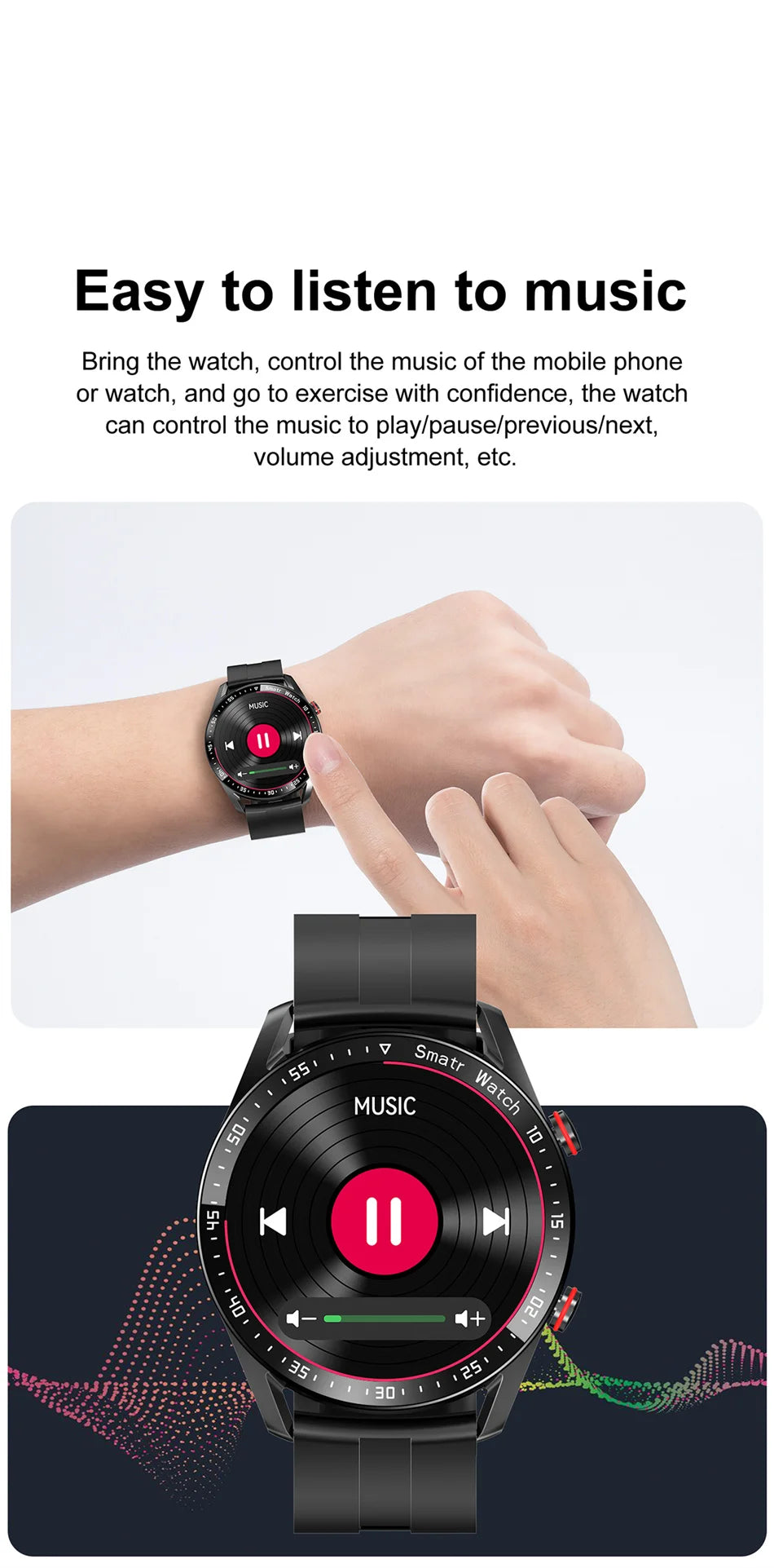 Sports Smart Watch Men Women HD Screen ECG+PPG Bluetooth Call GPS Tracker Heart Rate Monitor IP68 Waterproof SmartWatch 2026 New