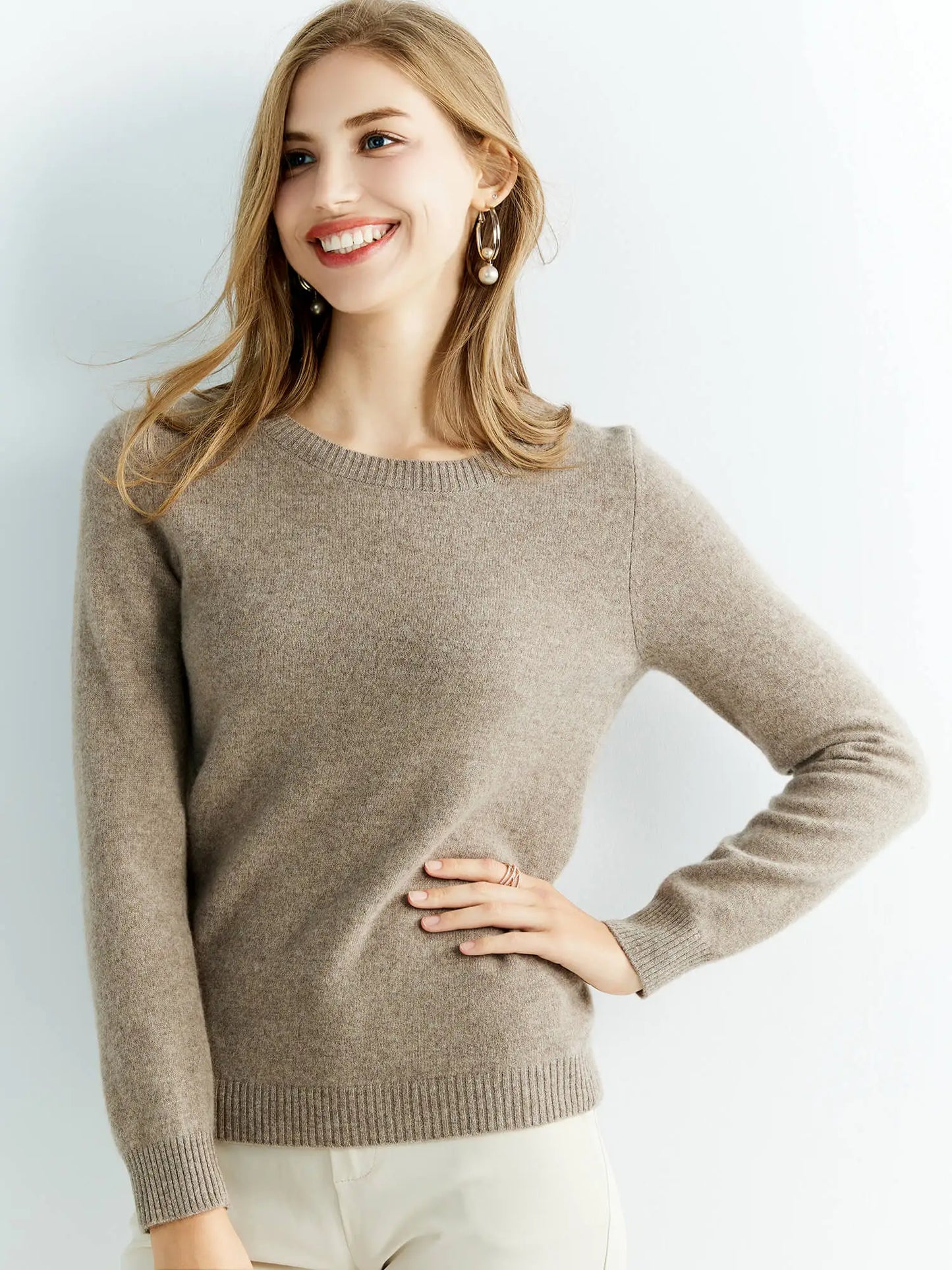 Knitted Sweaters Cashmere Sweater Women 100% Merino Wool O-Neck Vintage Pullovers 2022 Winter Autumn Jumpers Clothing Top Female