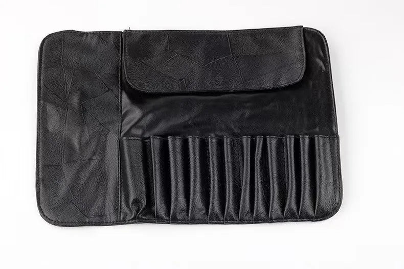 Makeup Brushes Bag Travel Make up Brushes Bag Storage Brush Organizer Holder up to 12 Brushes PU Portable