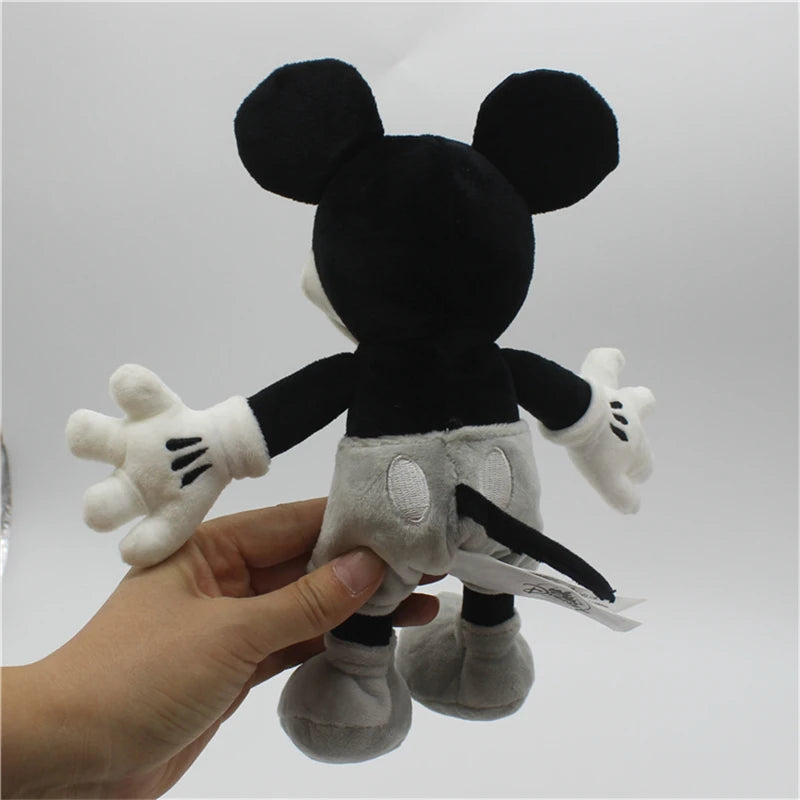 Disney Classic Retro Mickey Mouse And Minnie Mouse Plush Toys Stuffed Soft Doll For Children Birthday Gift