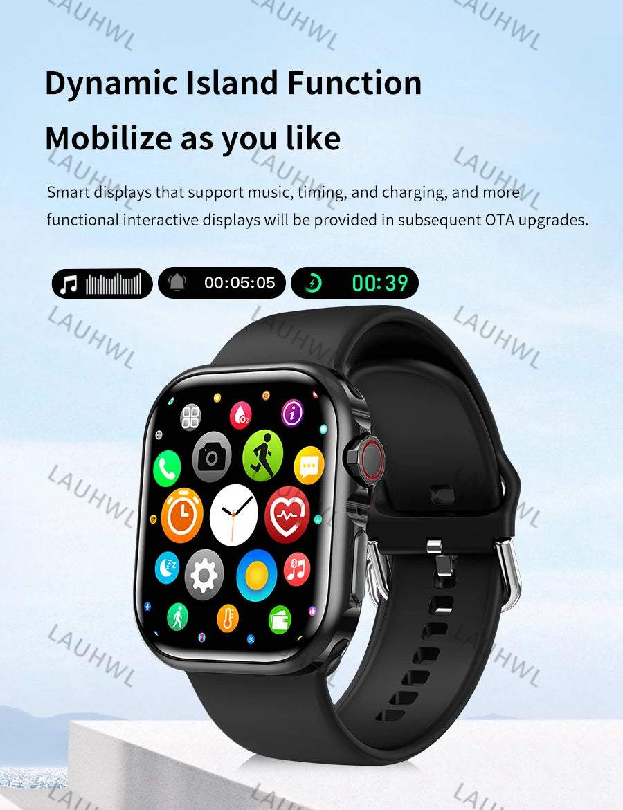 Bluetooth call smartwatch series 9 men and women exercise heart rate blood pressure NFC  For Android smartwatches smartwatch 9