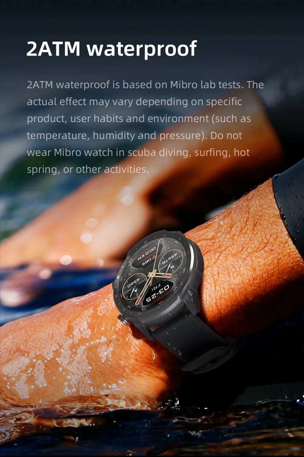 Mibro A2 Smartwatch Global Version 1.39Inch HD Screen Fitness Monitoring 2ATM Waterproof Fashion Sport Men Women Smart Watches