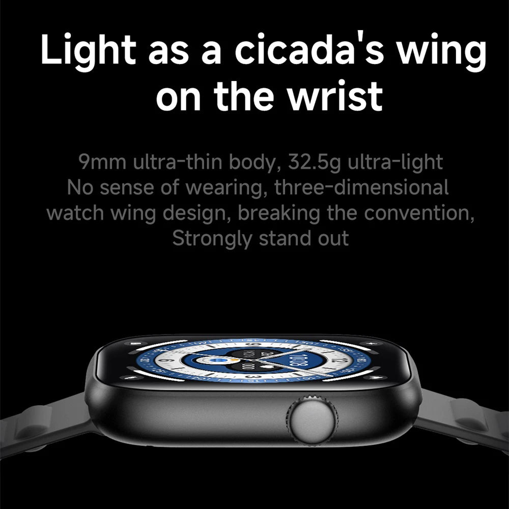 Smartwatch For Men Women Sports Call Smart Watch Fitness Tracker Heart Rate Monitor Custom Dial Watches Heart Rate Waterproof