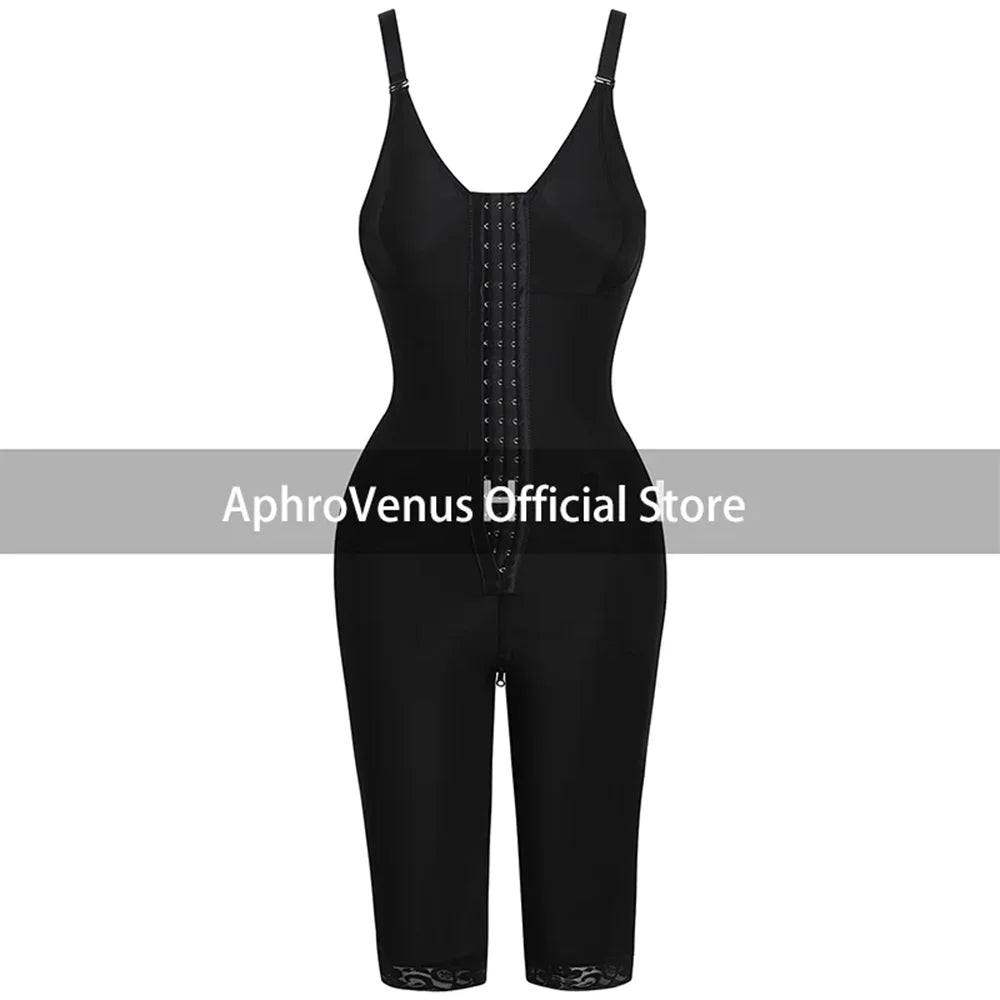 Fajas Colombiana High Compression Women Tummy Control Shaper Belly Garments Front Closure Buttocks Butt Lifter Post-Surgical Use