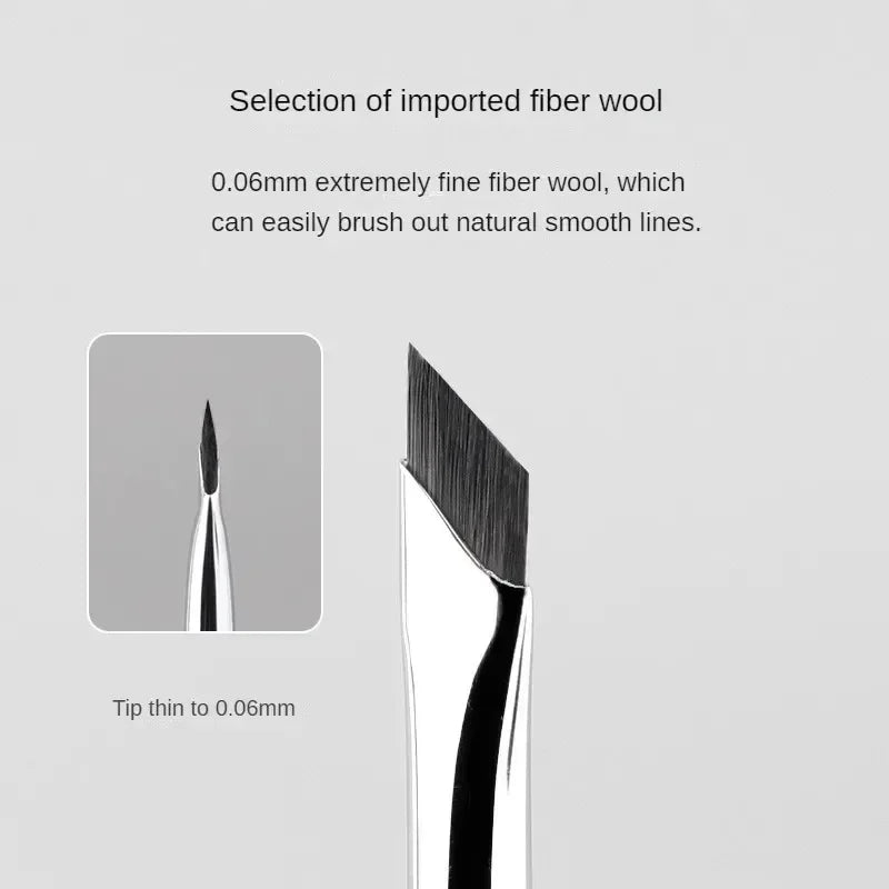 1/5pcs Eyeliner Brush Eyeshadow Blade Brush Detail Brush Diagonal Eyebrow Brushes Undereyelid To Sleeping Silkworm Makeup Tools