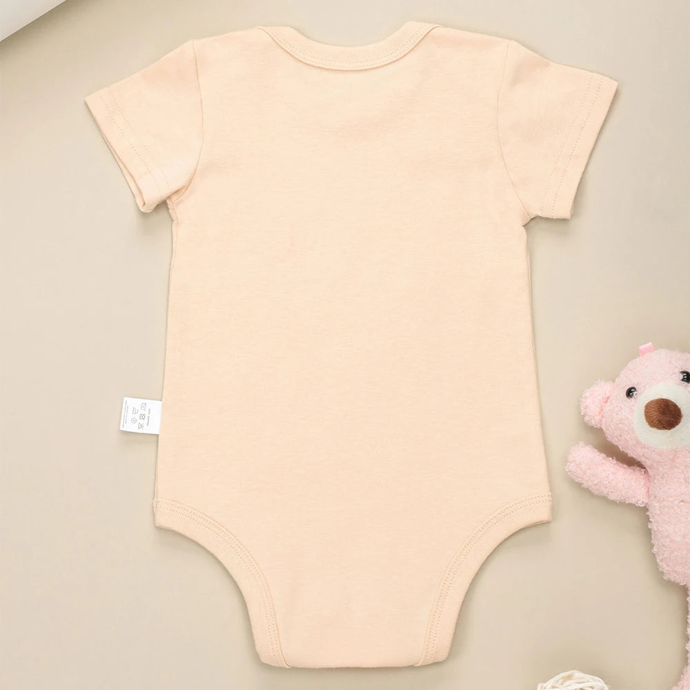 Check Diaper Funny Newborn Baby Clothes Creative Fashion Summer Casual Cotton Ropa De Bebe Niño Niña Home Infant Onesie Pajamas