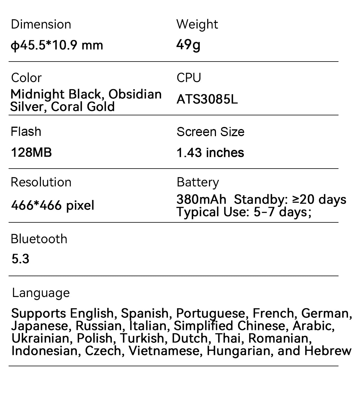 Blackview 2024 New Smartwatch X20 Watch AMOLED Display Hi-Fi Bluetooth Phone Calls Health and Fitness Tracking