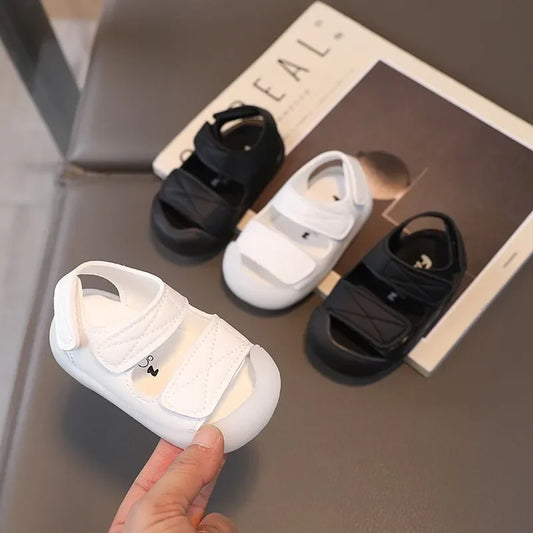Sandalias para niños, zapatos de playa de suela suave transpirables de verano, zapatos informales para niños y niñas, zapatos informales para exteriores