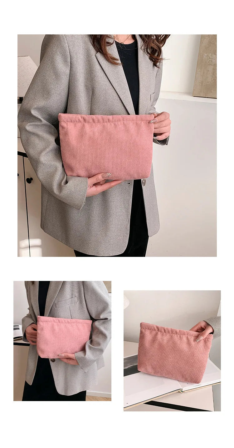 Women Makeup Bag Cosmetic Pouch Portable Travel Makeup Tote Bag Large Women's Cosmetic Bag Outdoor Travel Essentials Organizer