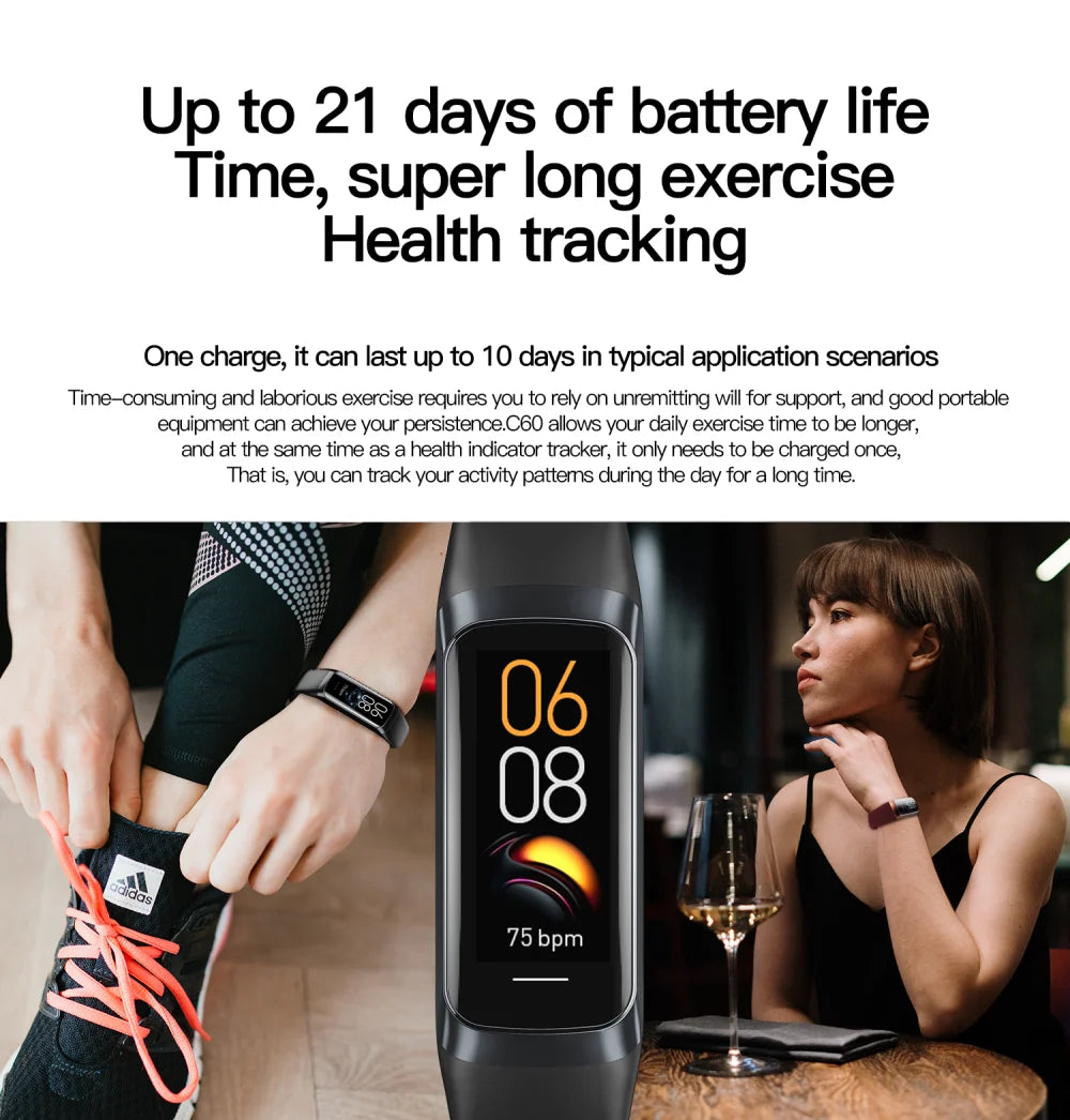 696 Smart Watches 1.1-Inch AMOLED Screen Blue Tooth Call Measurement Temperature Heart Rate Sleep Sports Health Bracelet Women